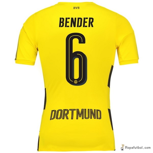 Camiseta Borussia Dortmund Replica Primera Ropa Bender 2017/18